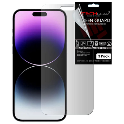 iPhone 14 Pro Max Anti Glare, Matte Film Screen Protectors