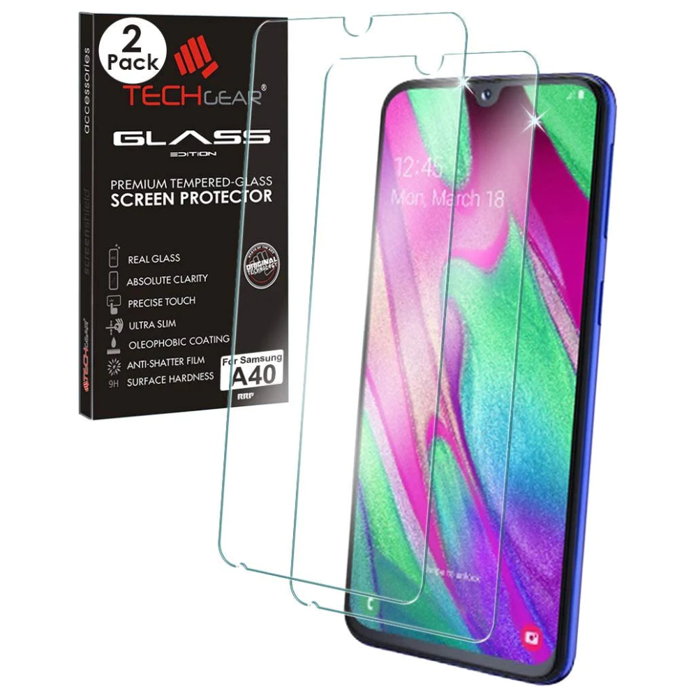 Samsung Galaxy A40 Tempered Glass Screen Protectors