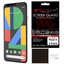 [5 Pack] TECHGEAR Pixel 4 Screen Protectors , CLEAR LCD Screen Protectors Cover Guards Compatible with Google Pixel 4