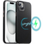 [Carbon Fibre Detail] Shockproof, Anti-Scratch, Slim Hybrid Gel Bumper Case with Hard Back Compatible with MagSafe Cover for iPhone 15 Plus 6.7"