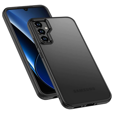 [Fusion FX Case] Slim & Light Tough Fused Gel Bumper & Hard Back Matte Case for Samsung Galaxy A14 / A14 5G