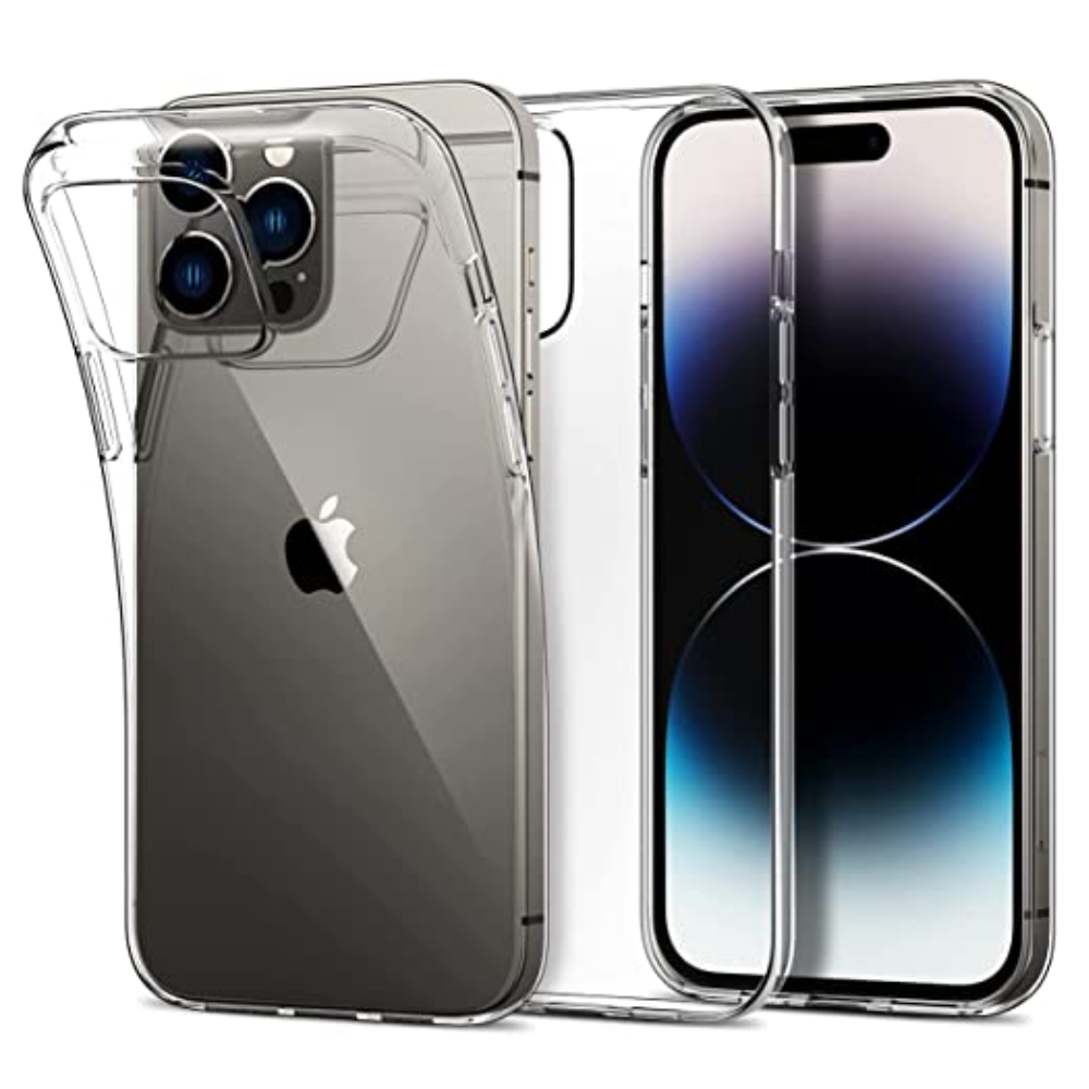 [AirFlex Case] Crystal Clear Slim & Light, Protective,  Soft Gel Cover for iPhone 14 Pro