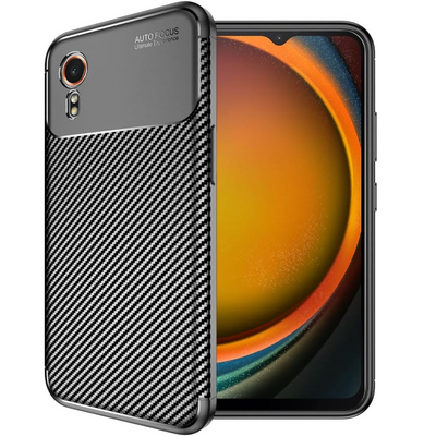 [CarbonFlex Case] Premium Shockproof Soft Slim Cover with Carbon Fibre Effect For Samsung XCover 7 5G