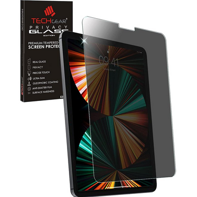 Apple iPad Pro 11" 2022, 2021, 2020 & 2018 [4th, 3rd, 2nd & 1st Generations] Anti Spy, Privacy Tempered Glass Screen Protectors