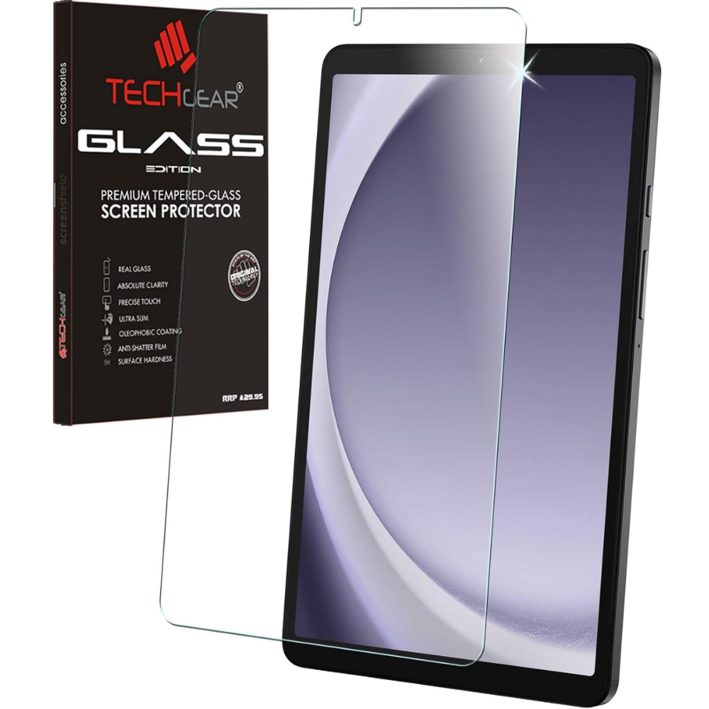 Tempered Glass Screen Protector for Samsung Galaxy Tab A11 8.7" (2025 SM-X130/X133/X135) & Tab A9 8.7" (2023 SM-X110/X115/X117) – 9H Hardness, Easy-Clean Surface, Case Friendly – 1 Pack / 2 Pack