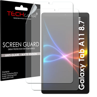 2 Pack Matte Anti-Glare Screen Protector for Samsung Galaxy Tab A11 8.7" (2025 SM-X130/X133/X135) & Tab A9 8.7" (2023 SM-X110/X115/X117) – Anti-Fingerprint, Stylus Compatible, Case Friendly