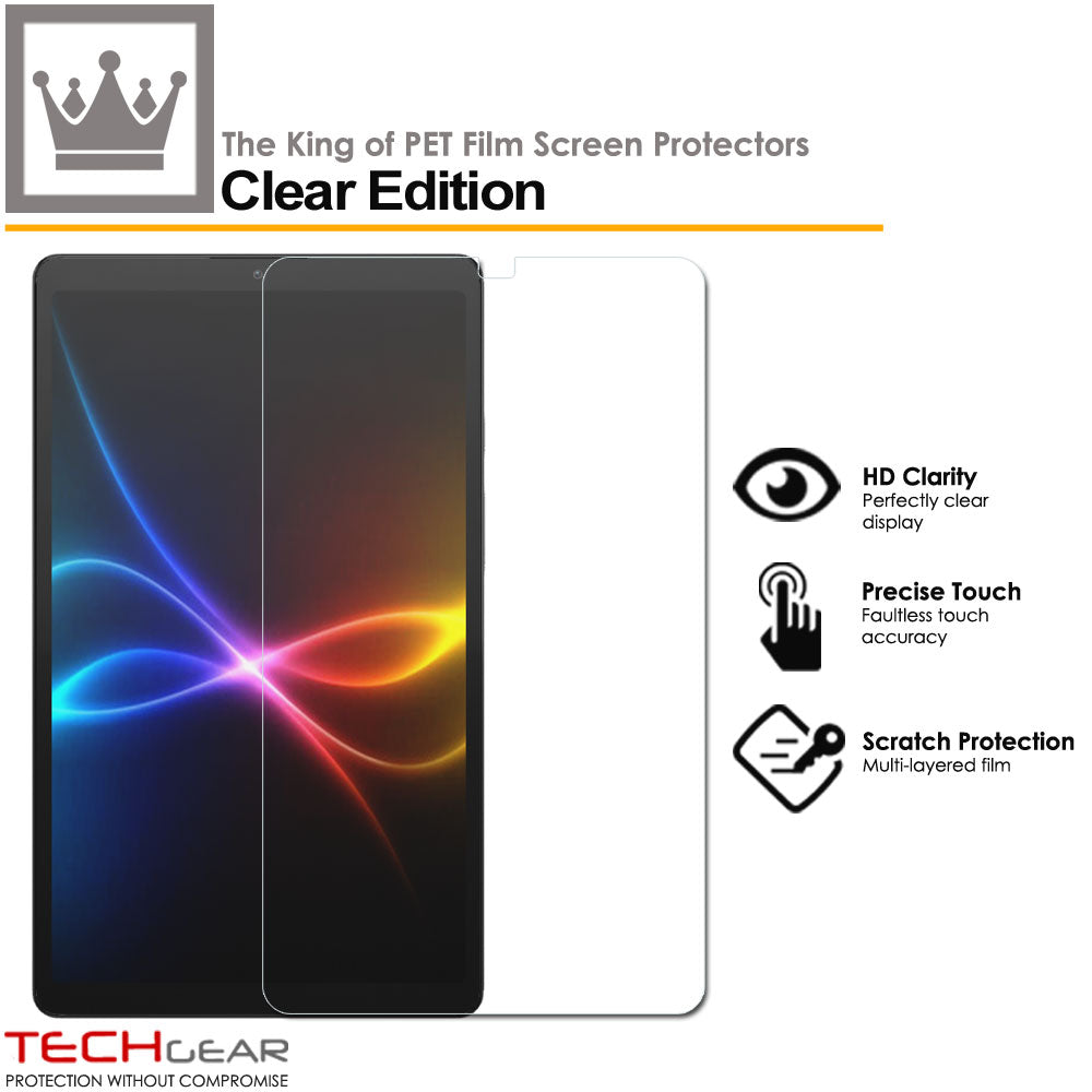 Clear Film Screen Protector for Samsung Galaxy Tab A11 8.7" (2025 SM-X130/X133/X135) & Tab A9 8.7" (2023 SM-X110/X115/X117) – Ultra Clear, Stylus Compatible, Case Friendly – 1 Pack / 2 Pack / 3 Pack / 5 Pack