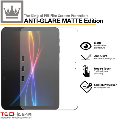 TECHGEAR Matte / Anti-Glare Screen Protector (2 Pack) for Samsung Galaxy Tab Active 5 Pro 10.1" (SM-X350 / SM-X356B) – AntiGlare Film, Scratch Protection for Field & Trade Use