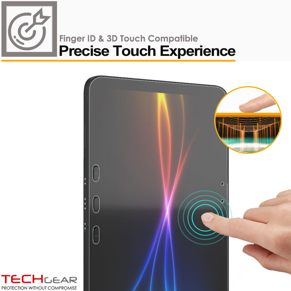 TECHGEAR Screen Protector for Samsung Galaxy Tab Active 5 Pro 10.1" (SM-X350 / SM-X356B) – Clear Film, Field-Grade Display Scratch Protection, 1 / 2 / 3 / 5 Packs