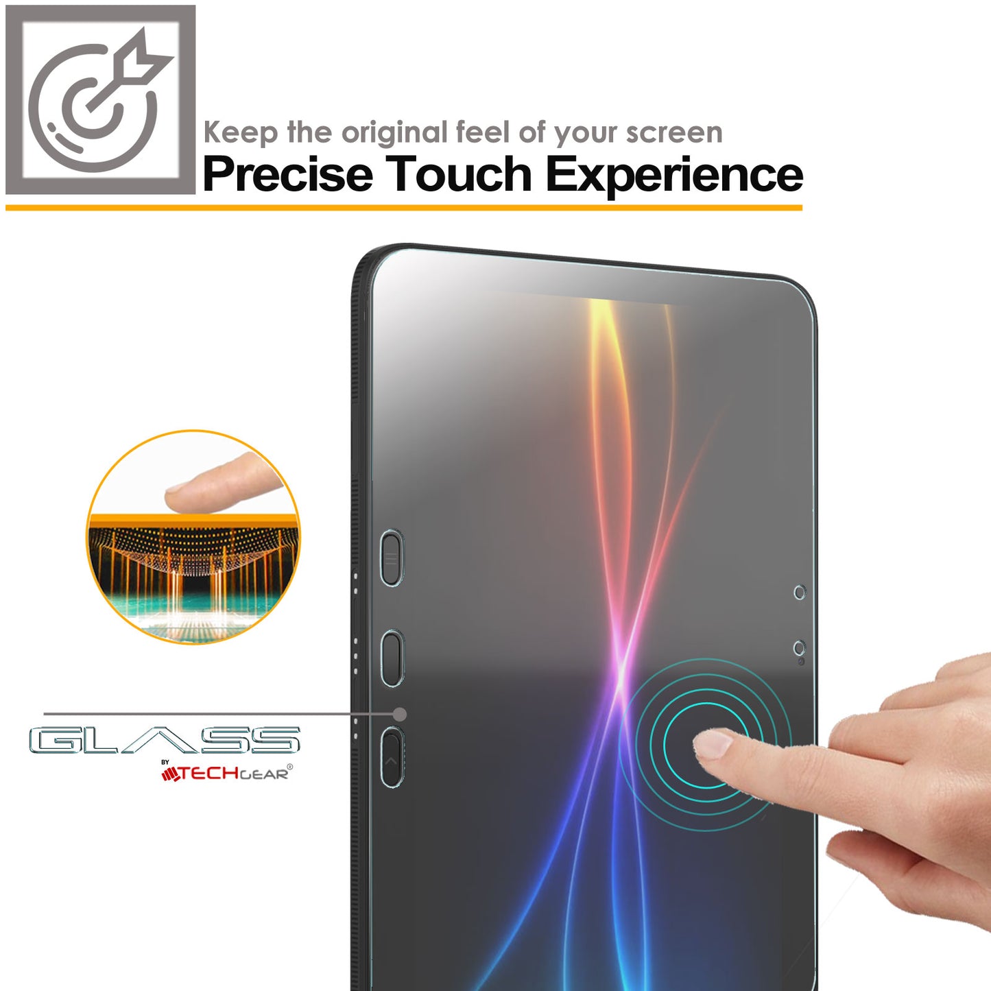 TECHGEAR Anti-Glare Matte Tempered Glass Screen Protector for Samsung Galaxy Tab Active5 Pro 10.1" (SM-X350 / SM-X356B)