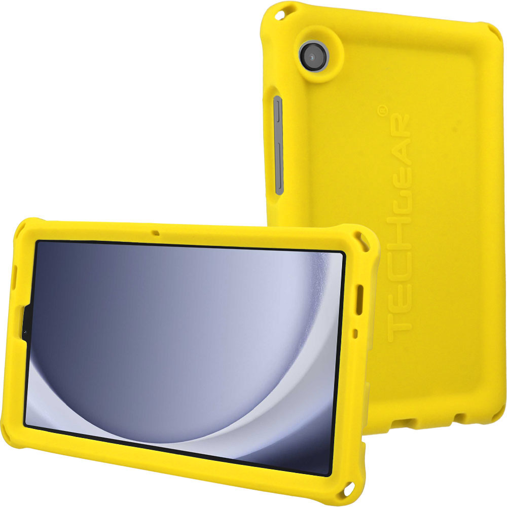 TECHGEAR Bumper Case for Samsung Galaxy Tab A11 8.7" & Tab A9 8.7" - Shockproof Soft Easy Grip Rugged Silicone Case (SM-X130 / SM-X135 / SM-X110 / SM-X115)