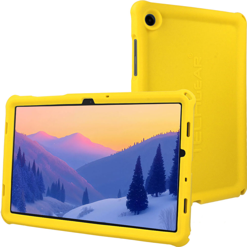 TECHGEAR Bumper Case for Samsung Galaxy Tab A11+ / A11 Plus & Tab A9+ / A9 Plus 11" – Kids Shockproof Silicone Case with Screen Protector (SM-X230 / SM-X236 / SM-X210 / SM-X215 / SM-X216)