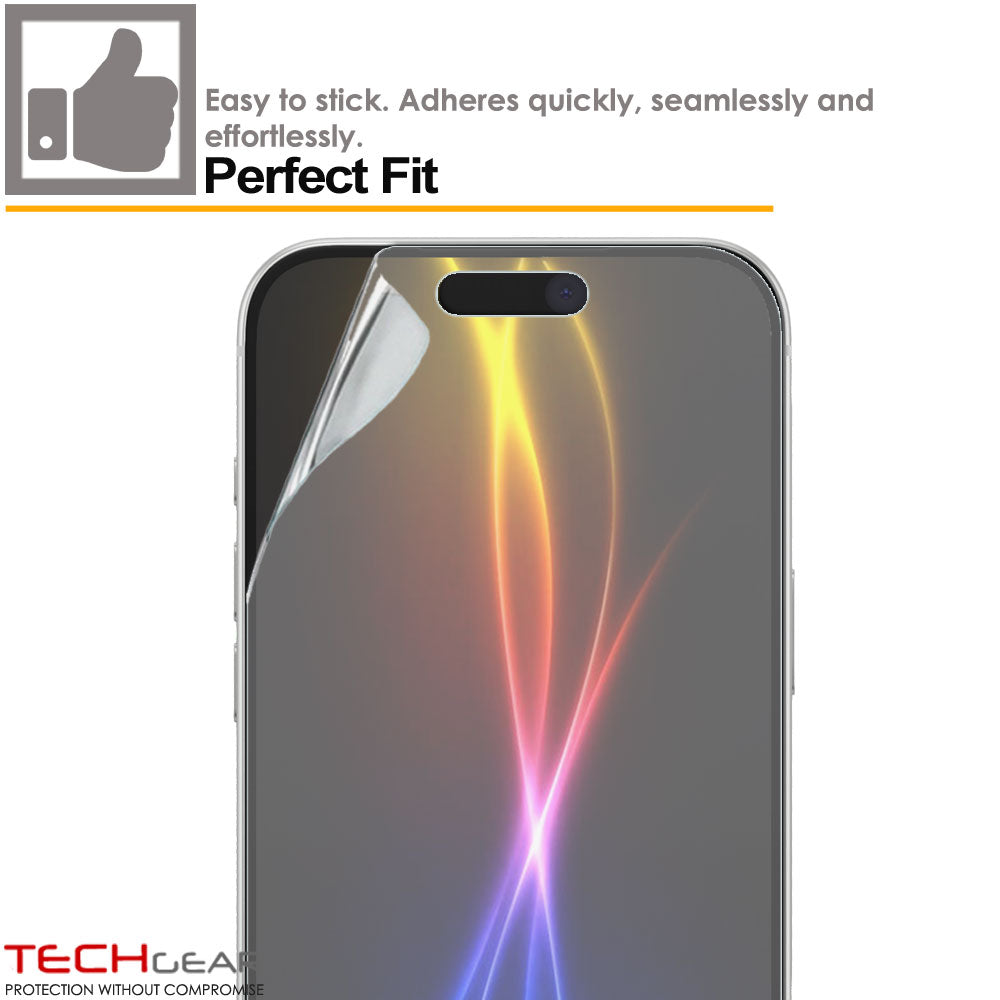 TECHGEAR Matte Film Screen Protectors for iPhone 17 Pro Max (2025) – Anti-Glare, Anti-Fingerprint, Scratch Resistant, Easy Install