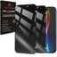 TECHGEAR Anti-Spy Privacy Glass Screen Protector for iPhone 17 Pro Max (2025 / 6.9") – 3D Full Coverage Tempered Glass, Anti-Peeping Filter, Face ID Compatible
