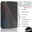 TECHGEAR Anti-Spy Privacy Glass Screen Protector for iPhone 17 Pro Max (2025) – Tempered Glass, Anti-Peeping Privacy Filter, Touch & Face ID Compatible