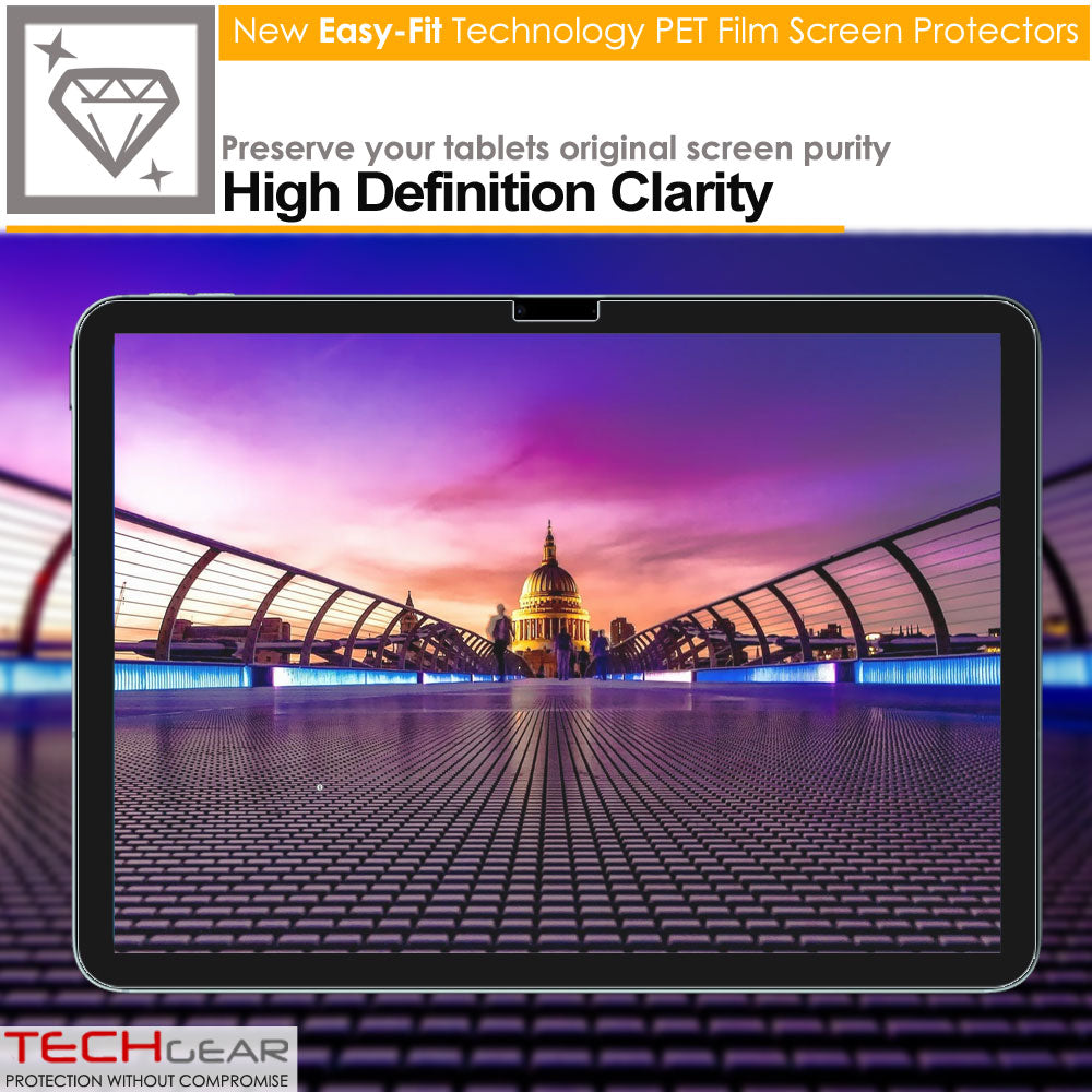 TECHGEAR Clear Screen Protector for iPad Air 13-inch (2026 M4 / 2025 M3 / 2024 M2) Ultra HD Protective Film – 1 Pack, 2 Pack, 3 Pack, 5 Pack