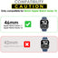 Apple Watch Series 11 & 10 46mm (2024) Full Coverage EPU Film Screen Protectors