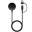 TECHGEAR 2-in-1 Charging Cable Dock for Samsung Galaxy Watch 8 / 8 Classic / 7 / Watch FE / Watch Ultra / 6 / 6 Classic / 5 / 5 Pro / 4 / 4 Classic / 3 / Watch Active / Active 2 – USB-A + USB-C Magnetic Fast Charging (1m/2m, 1 Pack/2 Pack)