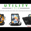[UTILITY Case] Full Body Shockproof Case with Stand, Hand & Shoulder Strap for Apple iPad Air 5 / Air 4 10.9"