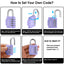 SharkByte Heavy Duty 4-Dial Combination Padlock – Weatherproof Outdoor Lock for Gym, School, Shed, Storage, Cabinet & Toolbox (1 / 2 / 3 / 4 Pack)