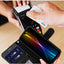 [Wallet Case] Protective Cover with Cash & RFID Blocking Card Holder, Stand and Wrist Strap For Samsung Galaxy A17 5G / A17 4G