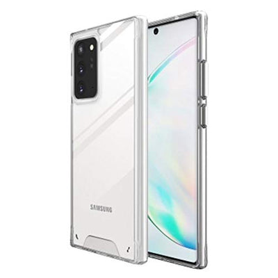 [Fusion HD Case] Shockproof Fused Gel Bumper & Hard Back Slim Clear Cover for Samsung Galaxy Note 20 Ultra
