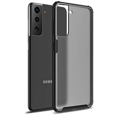 [Fusion FX Case] Slim & Light Tough Fused Gel Bumper & Hard Back Matte Case for Samsung Galaxy S21 Plus
