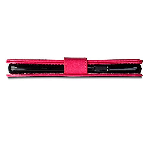 [Wallet Case] Protective Cover with Cash & Card Holder, Stand and Wrist Strap For Samsung Galaxy S9 Plus