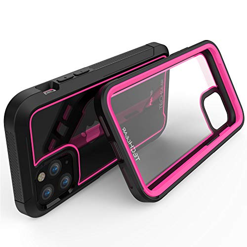 [Fusion Armour Case] Premium Slim Hybrid Tough Heavy Duty, Clear Back Bumper Case for iPhone 11 Pro Max