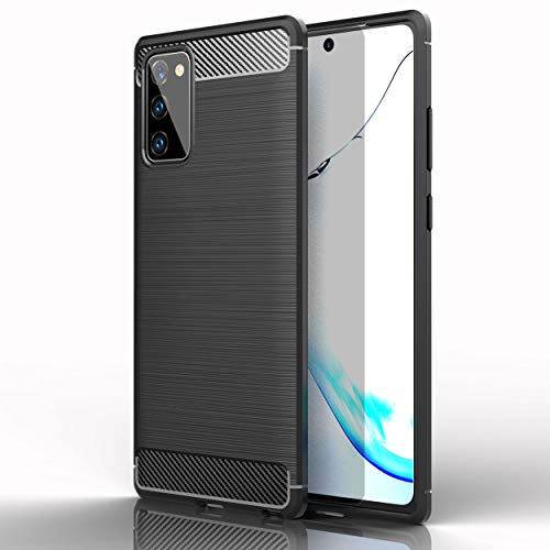 [Stealth Case] Samsung Galaxy Note 20 Soft Protective Slim Cover with Carbon Fibre Detailing