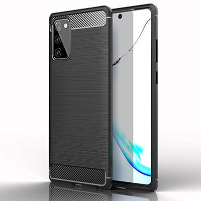 [Stealth Case] Samsung Galaxy Note 20 Soft Protective Slim Cover with Carbon Fibre Detailing