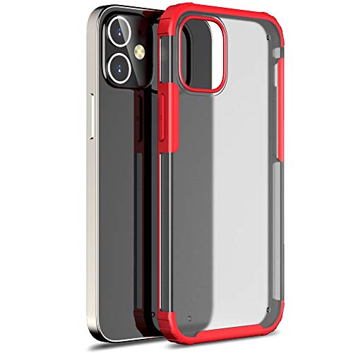 [Fusion FX Case] Slim & Light Tough Fused Gel Bumper & Hard Back Matte Case for iPhone 12 Mini