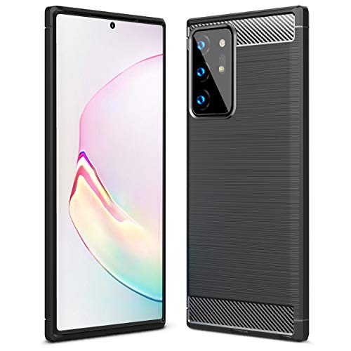 [Stealth Case] Samsung Galaxy Note 20 Ultra Soft Protective Slim Cover with Carbon Fibre Detailing