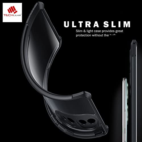[Fusion Armour Case] Premium Hybrid Tough Heavy Duty, Clear Back, Bumper Case for Honor 70 5G