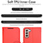 [Wallet Case] Protective Cover with Cash & Card Holder, Stand and Wrist Strap For Samsung Galaxy S23 Plus