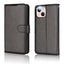 [Wallet Case] Protective Cover with Cash & Card Holder, Stand and Wrist Strap For Apple iPhone 13