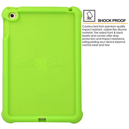 [Bumper Case] Shockproof Soft Easy Grip Case for Apple iPad Mini 5 2019, iPad Mini 4