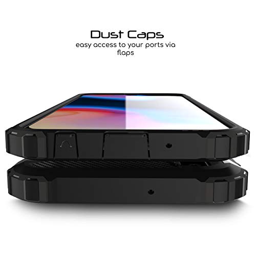 [Tough Armoured Case] ShockProof Dual-Layer Protective Heavy Duty Cover for Samsung Galaxy A40