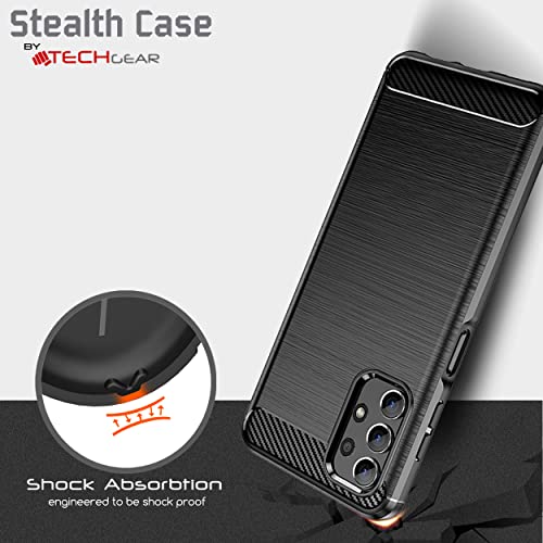 [Stealth Case] Samsung Galaxy A13 Soft Protective Slim Cover with Carbon Fibre Detailing