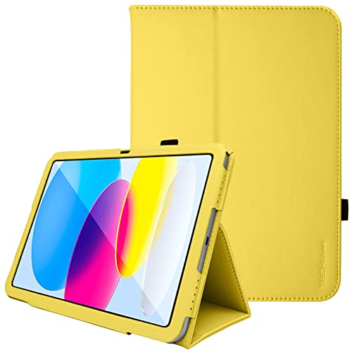 [Folio Case] Smart Cover Stand with Auto Sleep/Wake & Hand Strap For Apple iPad 11th & 10th Generation, iPad 2025 / 2022