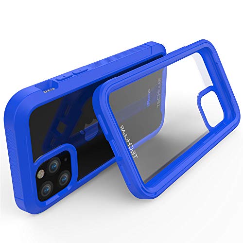 [Fusion Armour Case] Premium Slim Hybrid Tough Heavy Duty, Clear Back Bumper Case for iPhone 11 Pro Max