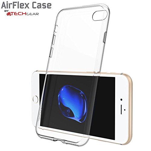 [AirFlex Case] Crystal Clear Slim & Light, Protective,  Soft Gel Cover for iPhone SE 2022 / 2020, iPhone 8 / 7