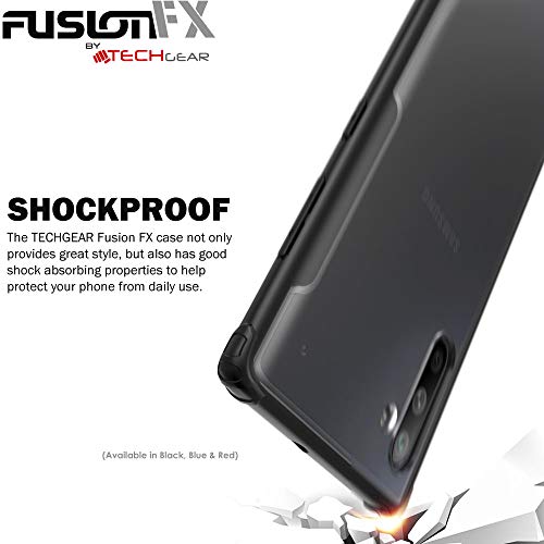 [Fusion FX Case] Slim & Light Tough Fused Gel Bumper & Hard Back Matte Case for Samsung Galaxy Note 10