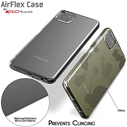 [AirFlex Case] Crystal Clear Slim & Light, Protective,  Soft Gel Cover for Samsung Galaxy A22 5G