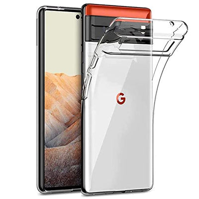 [AirFlex Case] Crystal Clear Slim & Light, Protective,  Soft Gel Cover for Google Pixel 7 Pro