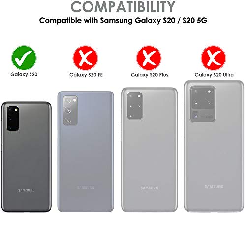 [Stealth Case] Samsung Galaxy S20 Soft Protective Slim Cover with Carbon Fibre Detailing