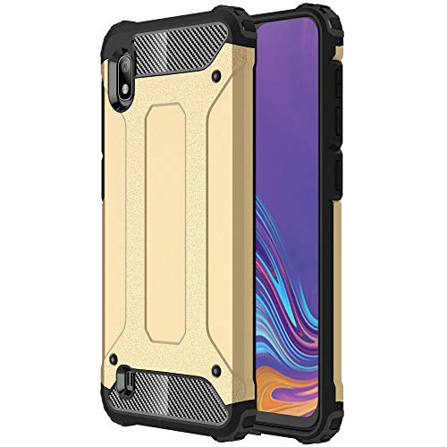 [Tough Armoured Case] ShockProof Dual-Layer Protective Heavy Duty Cover for Samsung Galaxy A10