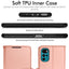 [Wallet Case] Protective Cover with Cash & Card Holder, Stand and Wrist Strap For Motorola Moto G22