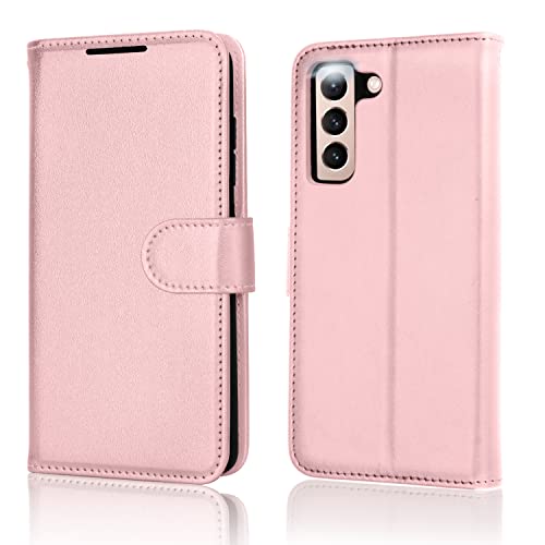 [Wallet Case] Protective Cover with Cash & Card Holder, Stand and Wrist Strap For Samsung Galaxy S23