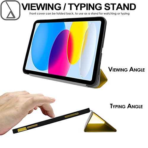 [Smart Case] Slim Stand Cover with Auto Sleep/Wake for Apple iPad 11th & 10th Generation, iPad 2025 / 2022